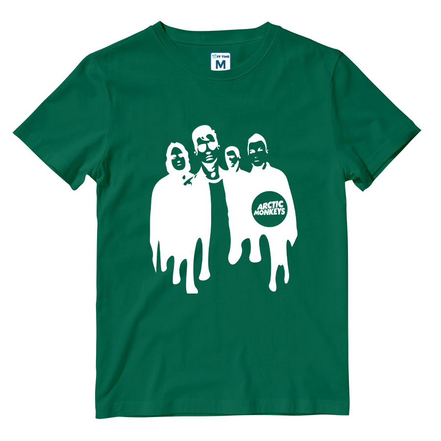 Cotton Shirt: Band Drip