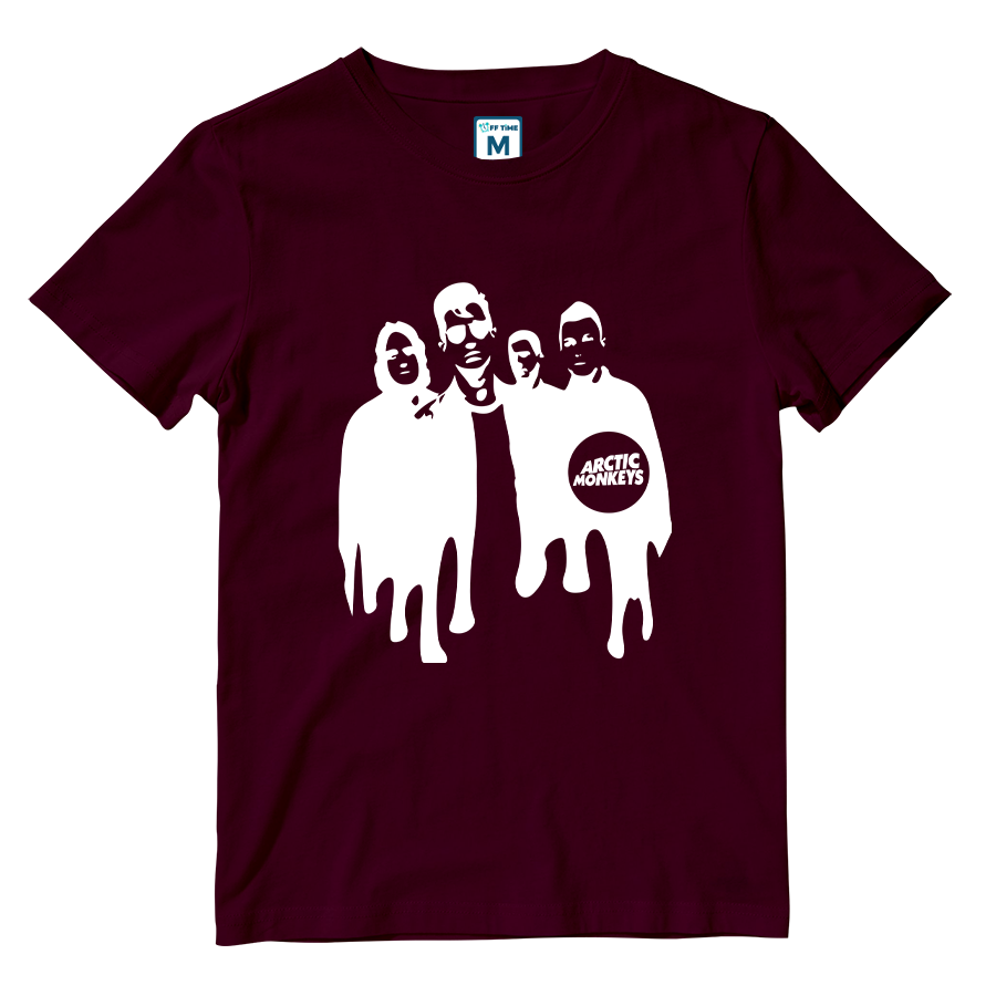 Cotton Shirt: Band Drip