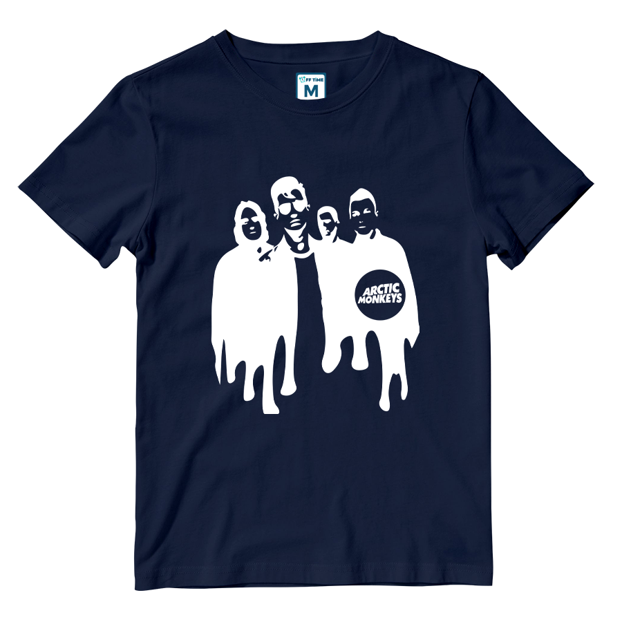 Cotton Shirt: Band Drip