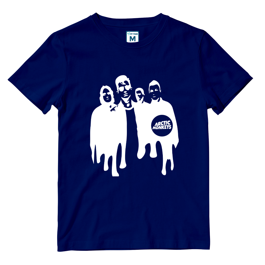Cotton Shirt: Band Drip