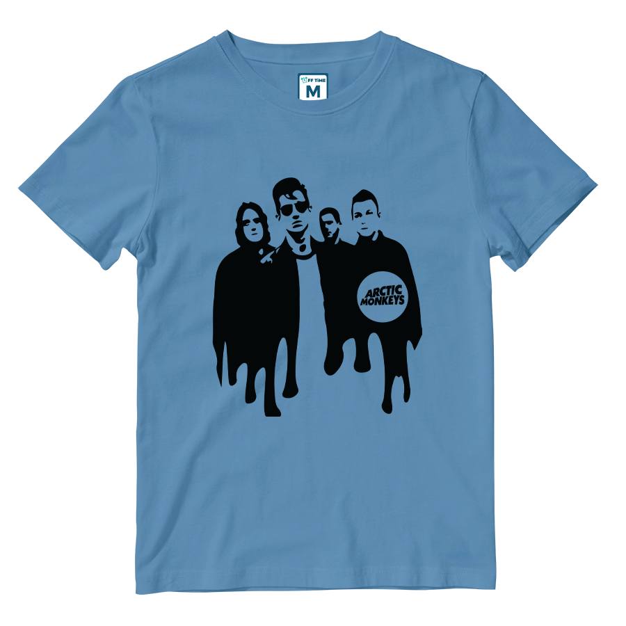 Cotton Shirt: Band Drip