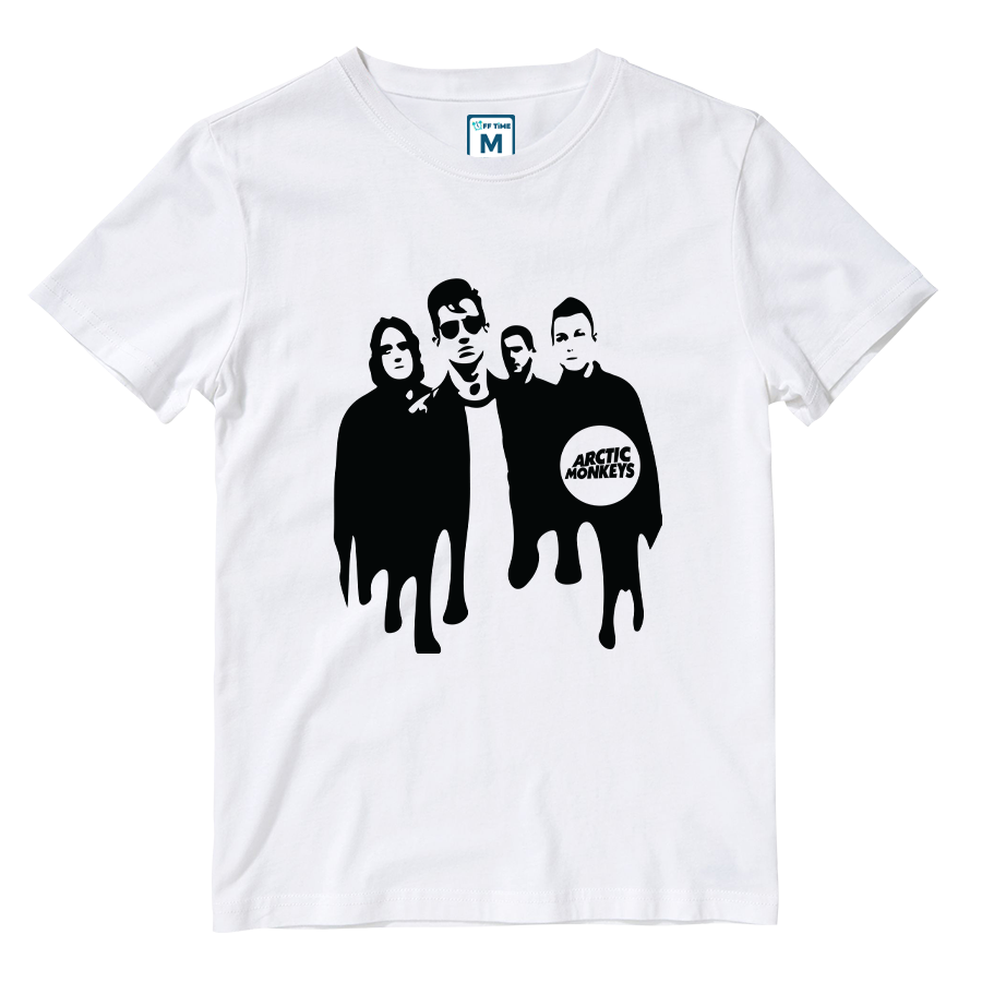 Cotton Shirt: Band Drip