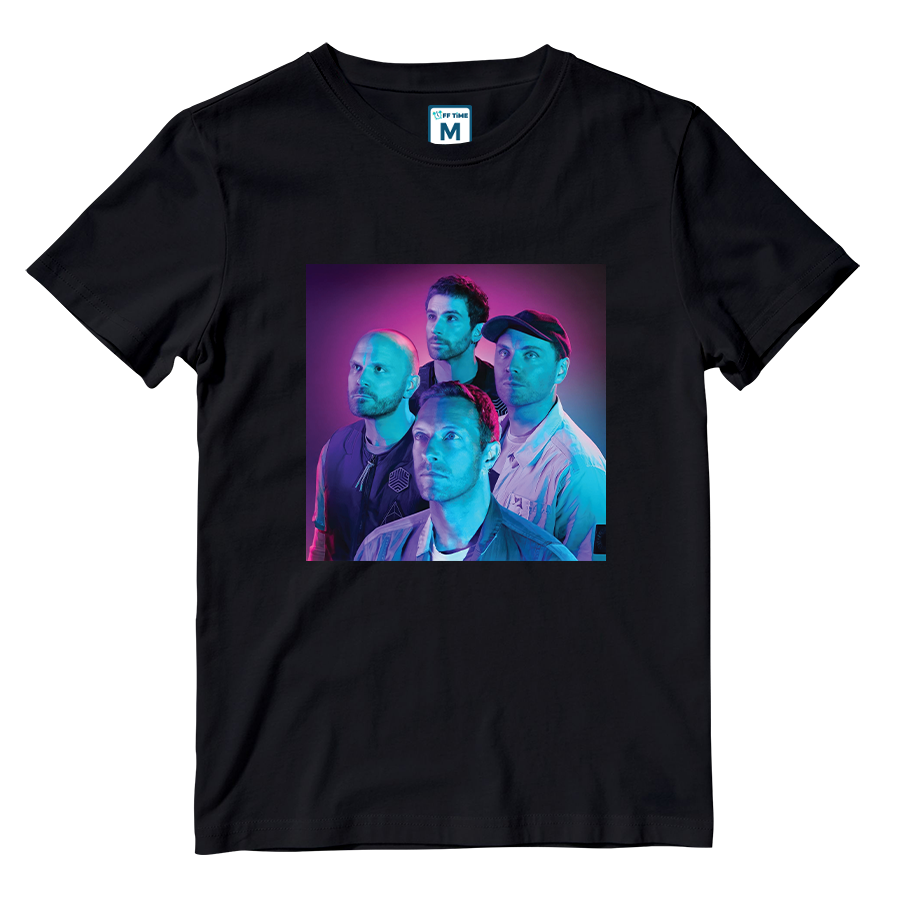 Cotton Shirt: Band Photo Colorful