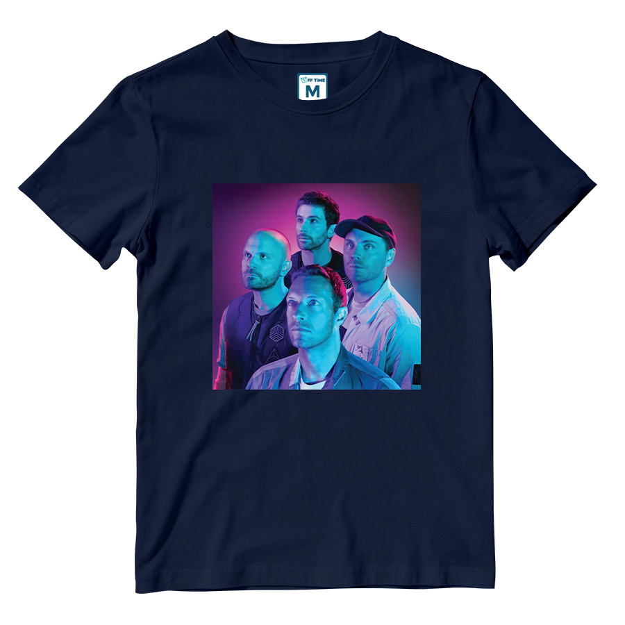 Cotton Shirt: Band Photo Colorful