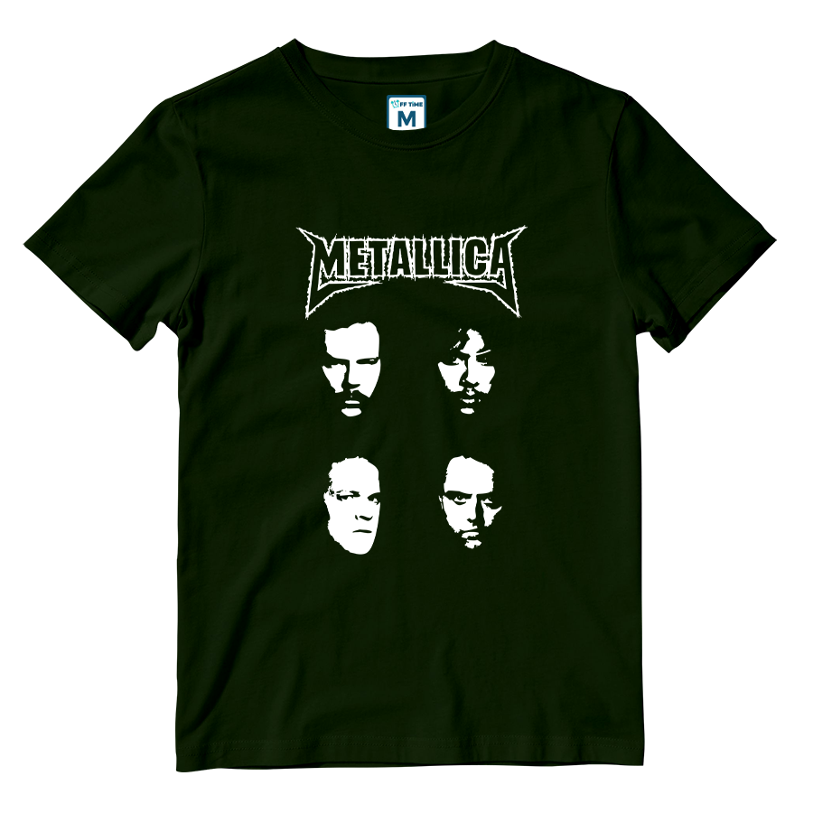 Cotton Shirt: Band Silhouette