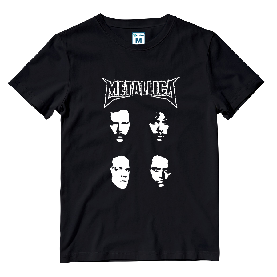 Cotton Shirt: Band Silhouette