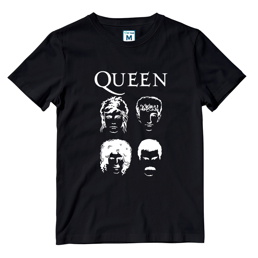 Cotton Shirt: Band Silhouette