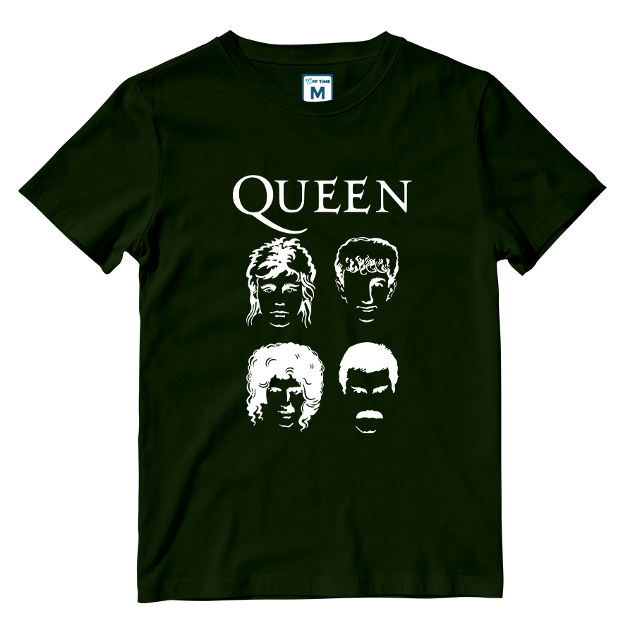 Cotton Shirt: Band Silhouette