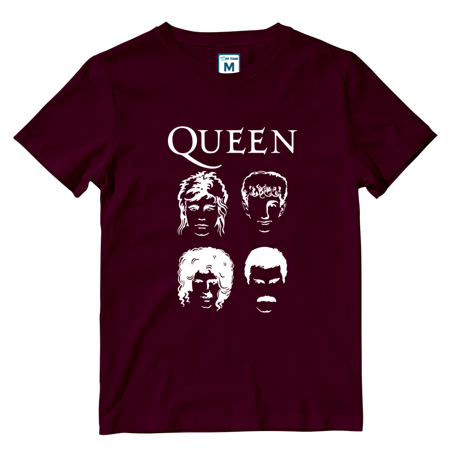 Cotton Shirt: Band Silhouette