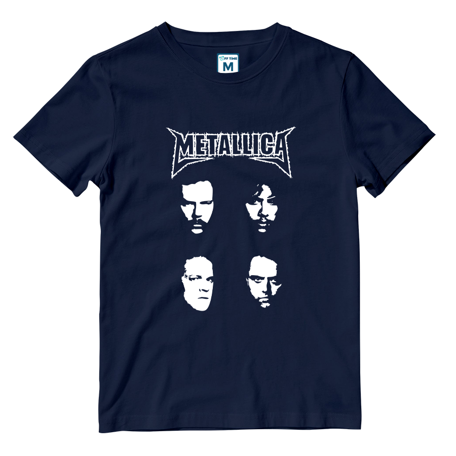 Cotton Shirt: Band Silhouette