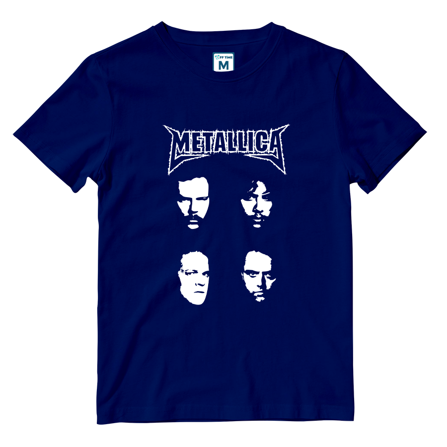 Cotton Shirt: Band Silhouette