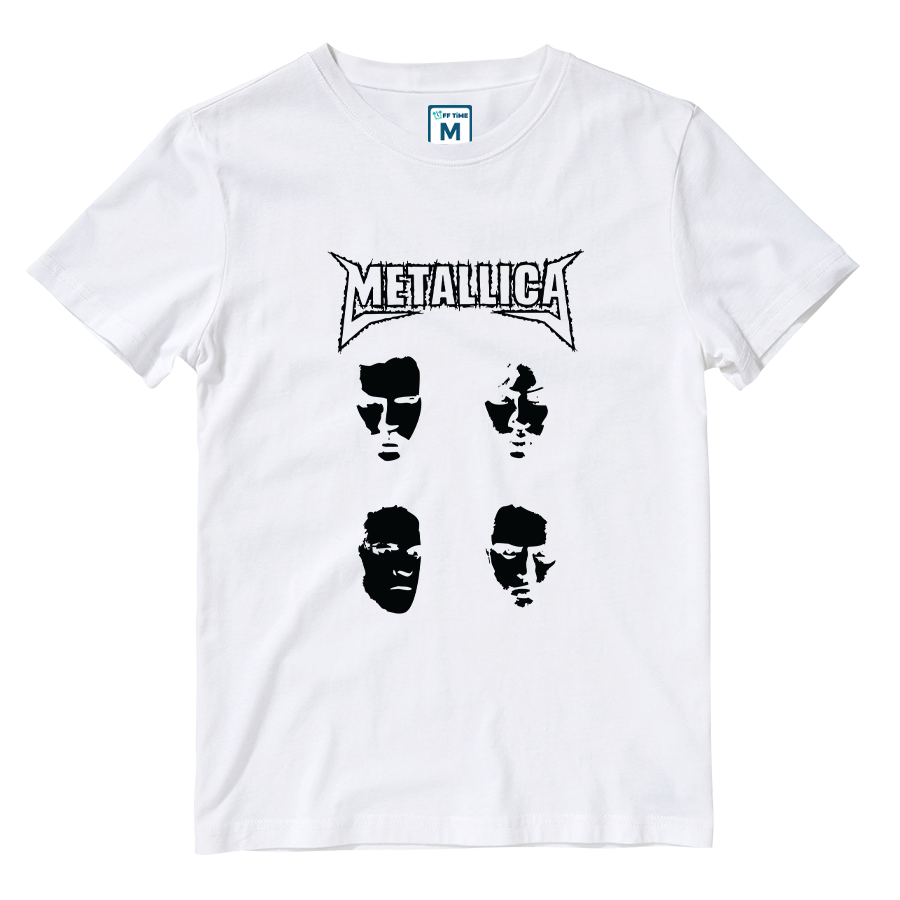 Cotton Shirt: Band Silhouette