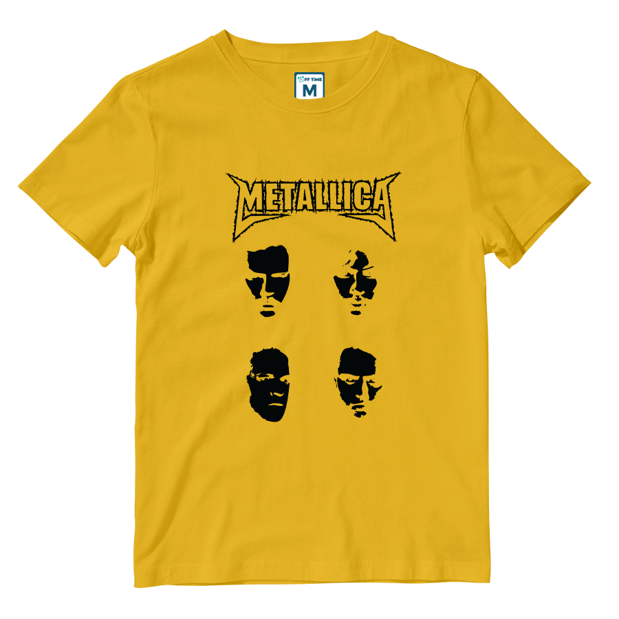 Cotton Shirt: Band Silhouette