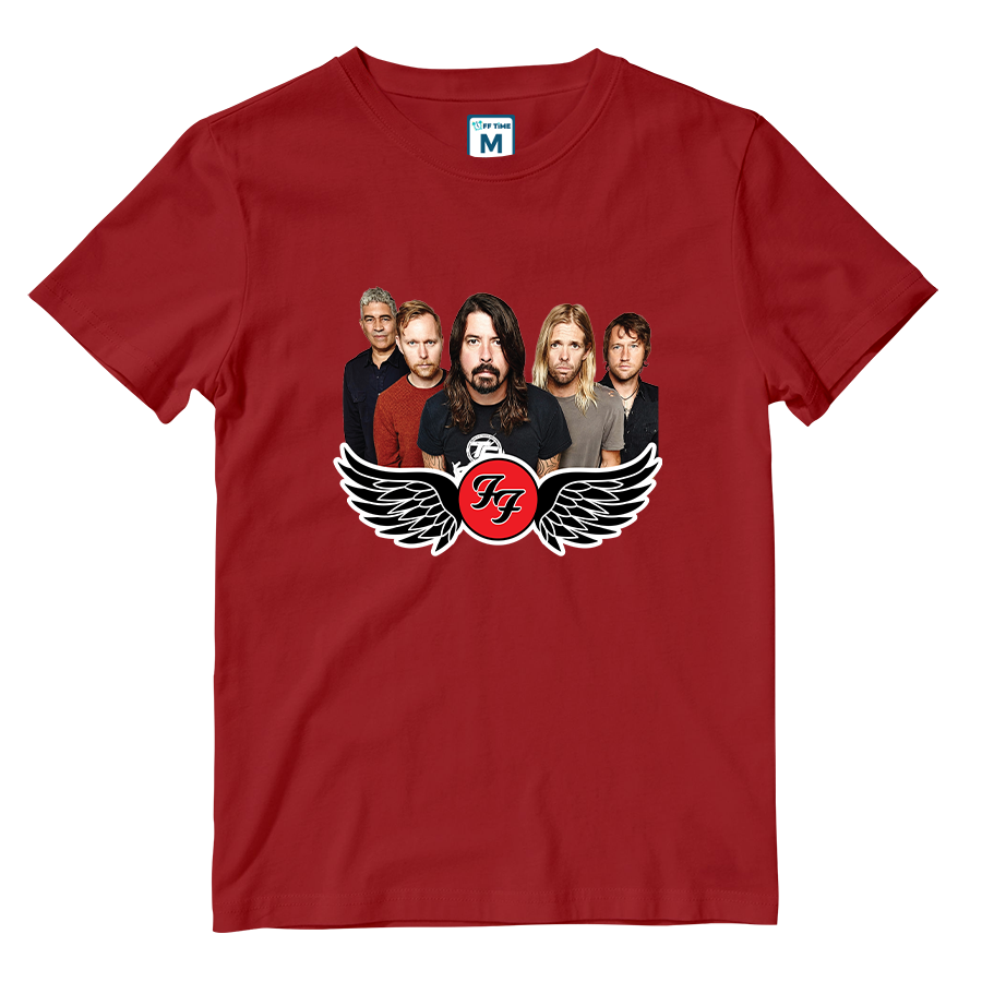 Cotton Shirt: Band Photo Wing