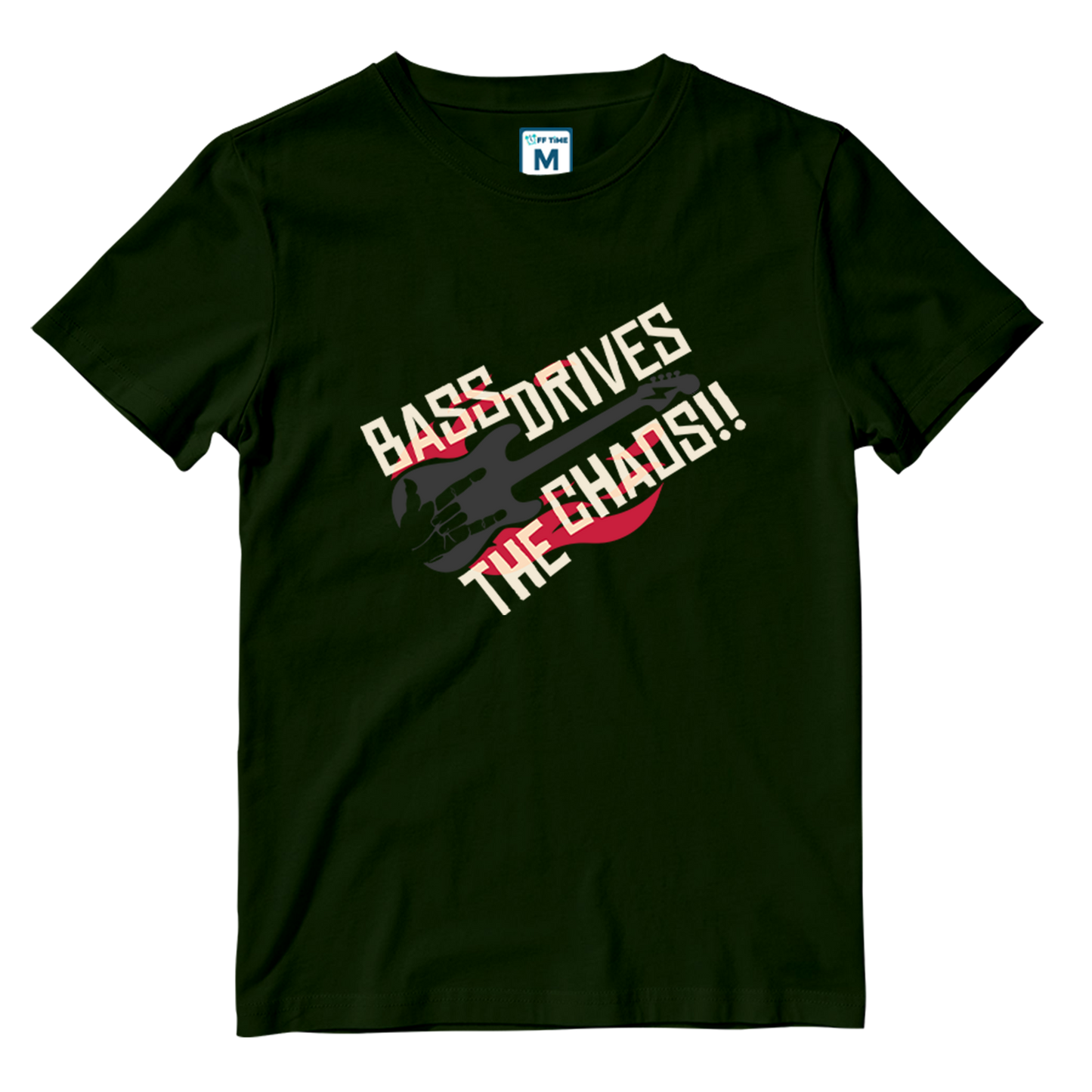 Cotton Shirt: Bass Drives  The Chaos