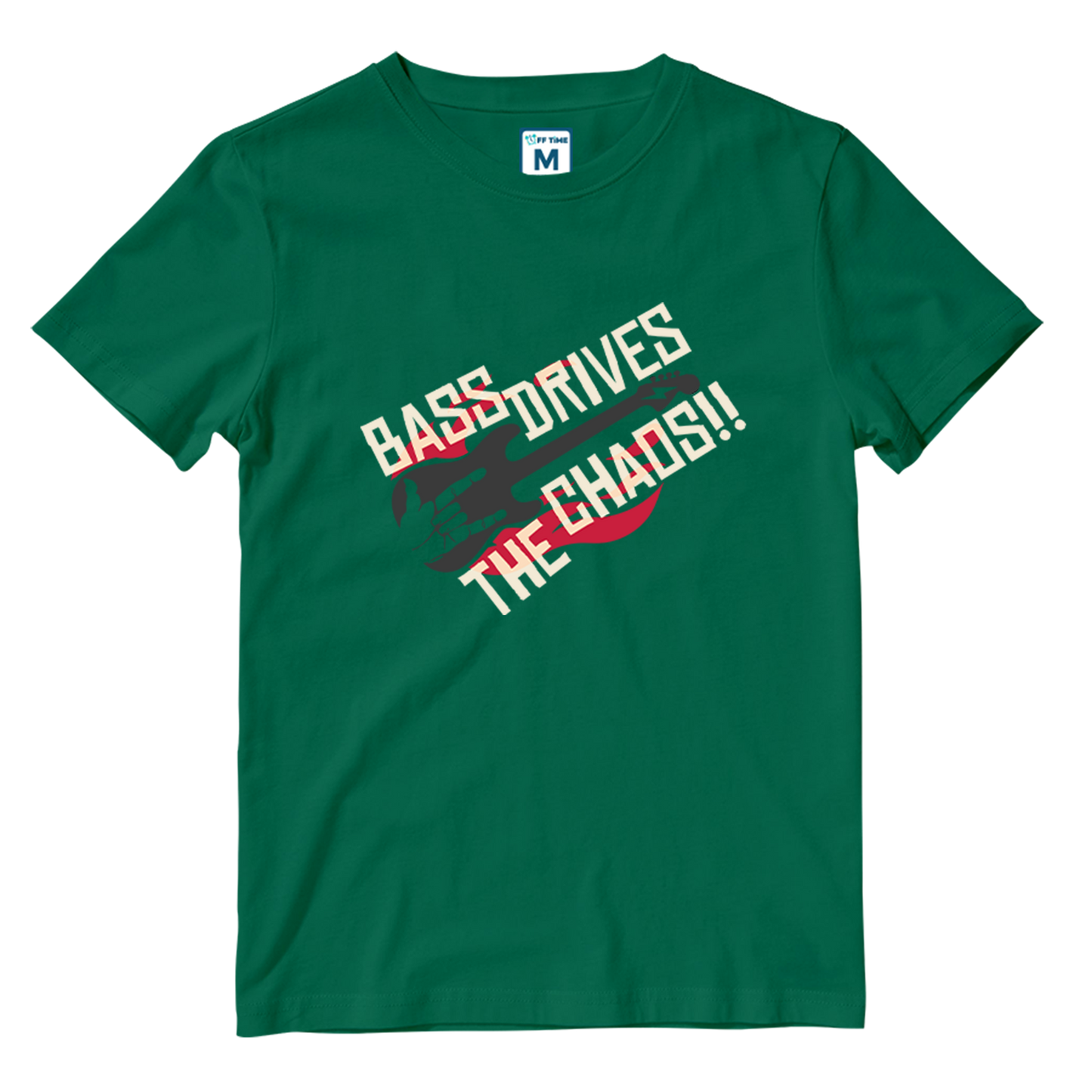 Cotton Shirt: Bass Drives  The Chaos