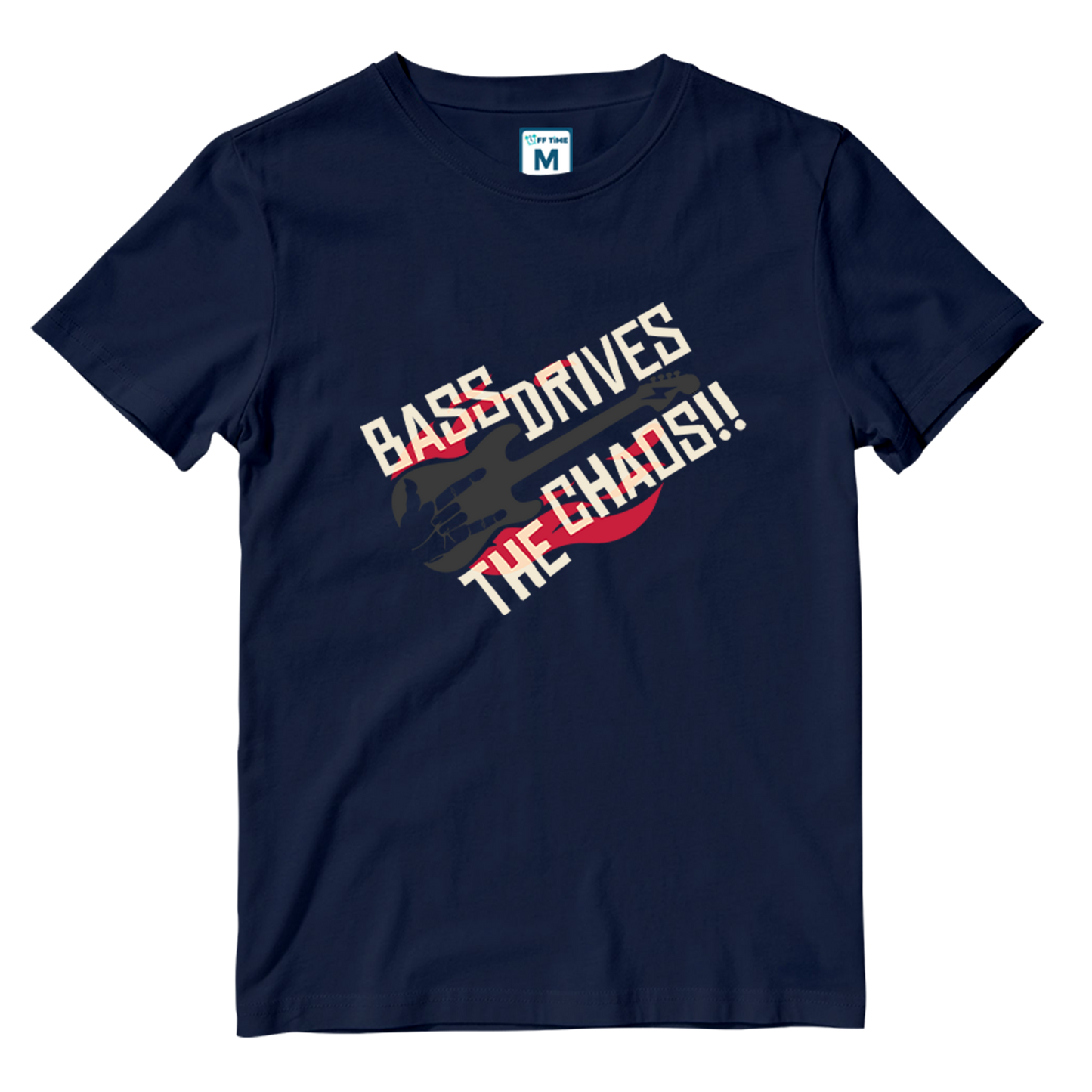 Cotton Shirt: Bass Drives  The Chaos