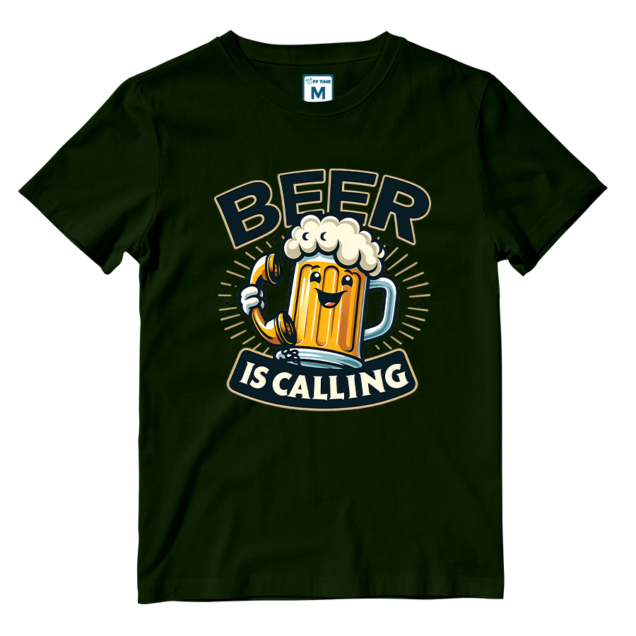 Cotton Shirt: Beer Calling