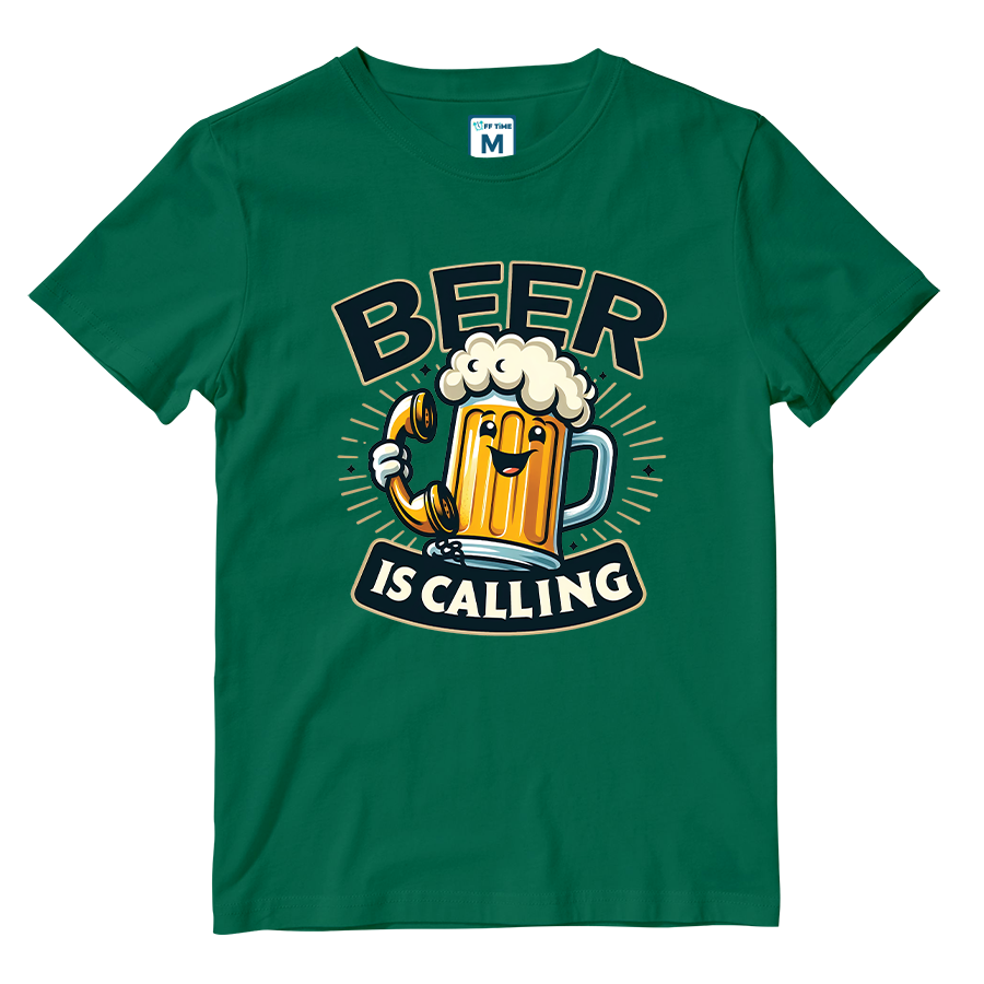 Cotton Shirt: Beer Calling