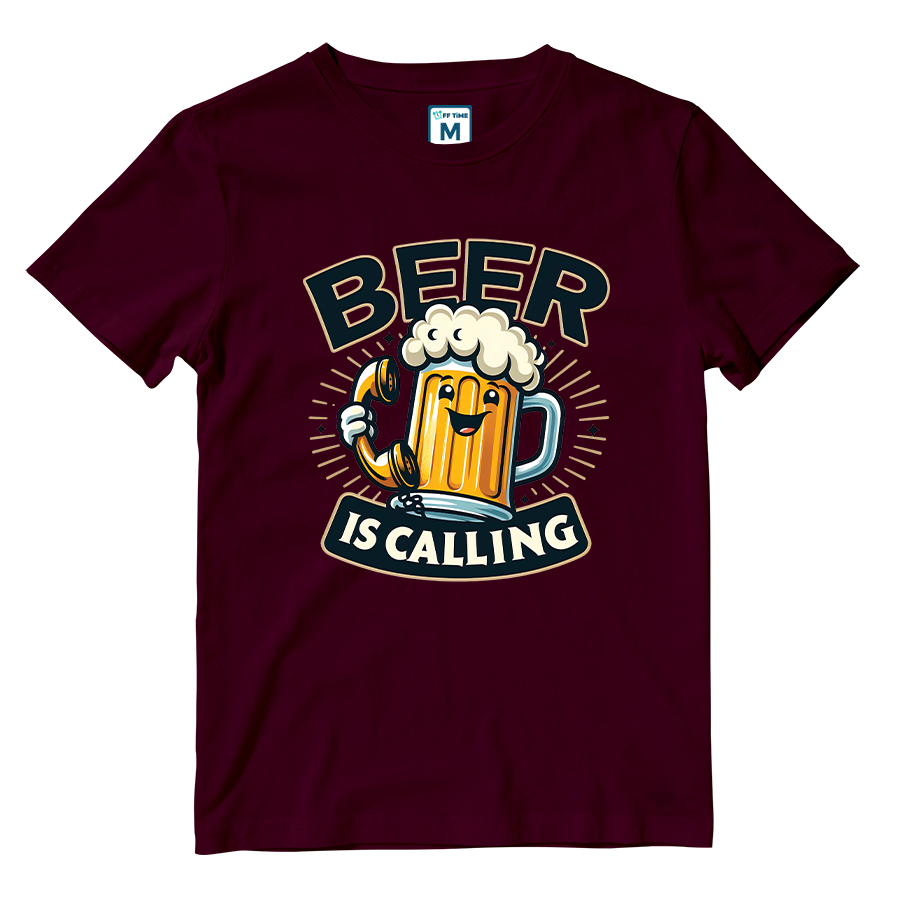 Cotton Shirt: Beer Calling