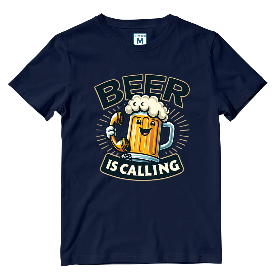 Cotton Shirt: Beer Calling