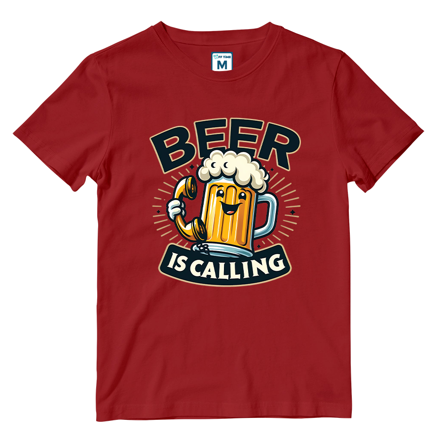 Cotton Shirt: Beer Calling