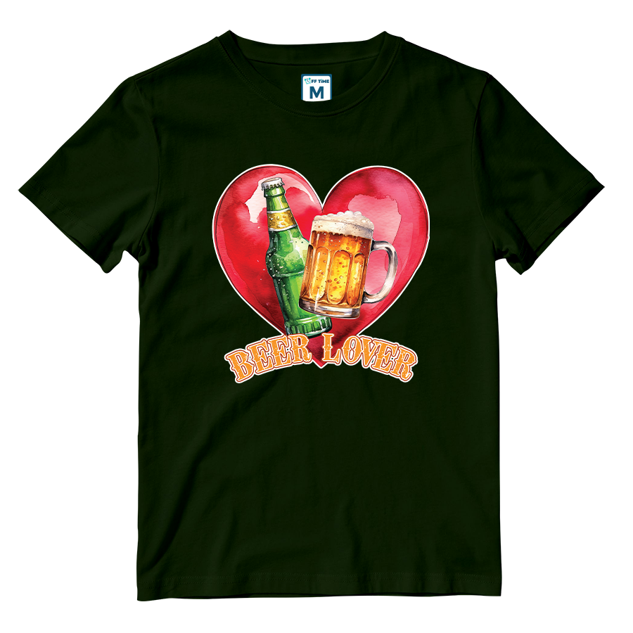 Cotton Shirt: Beer Lover