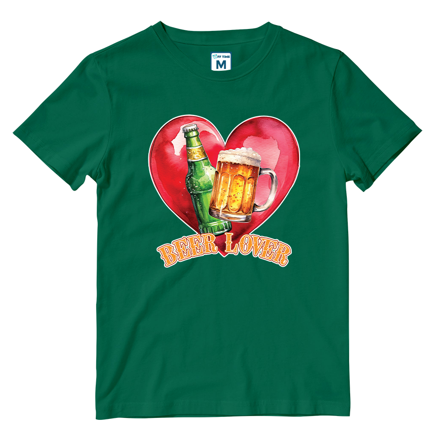 Cotton Shirt: Beer Lover