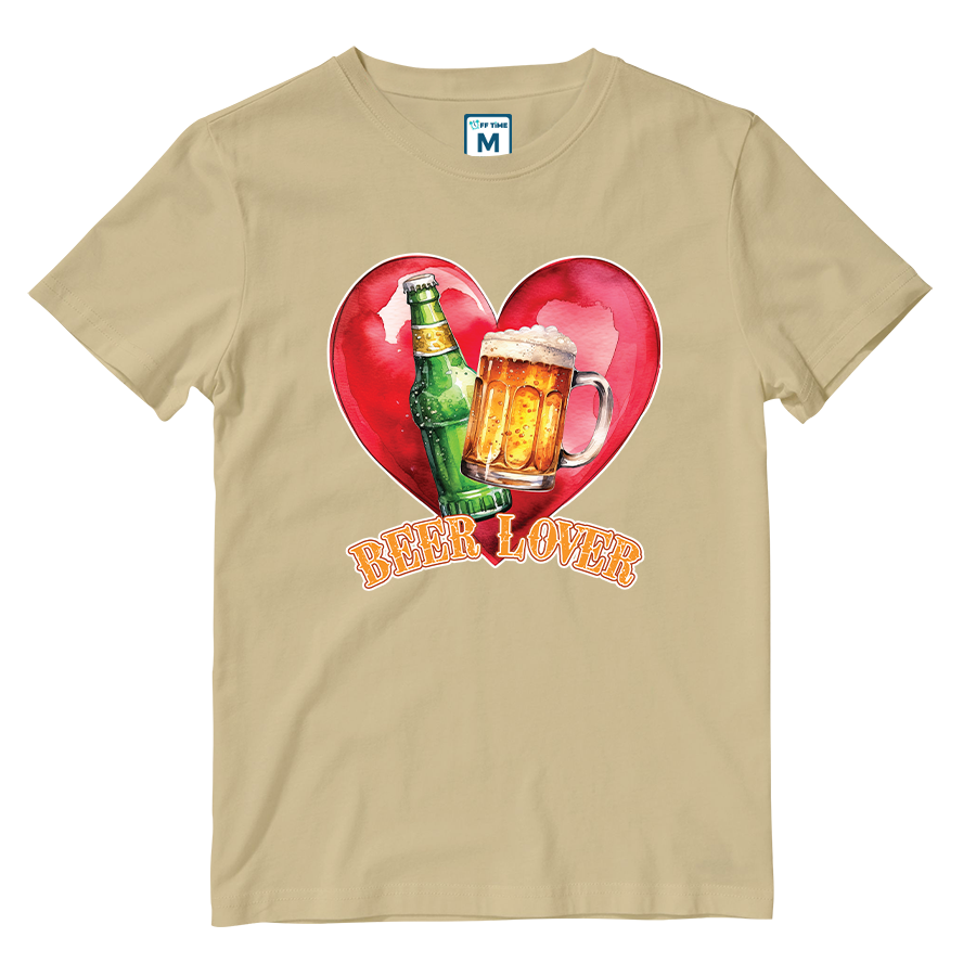 Cotton Shirt: Beer Lover