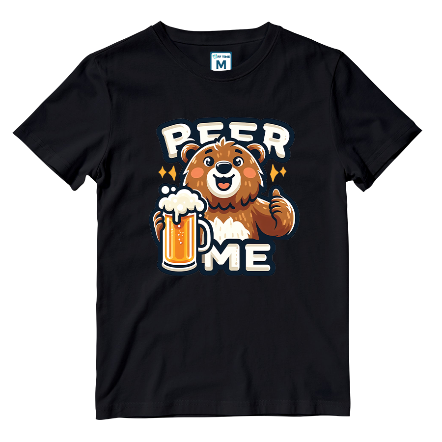 Cotton Shirt: Beer Me