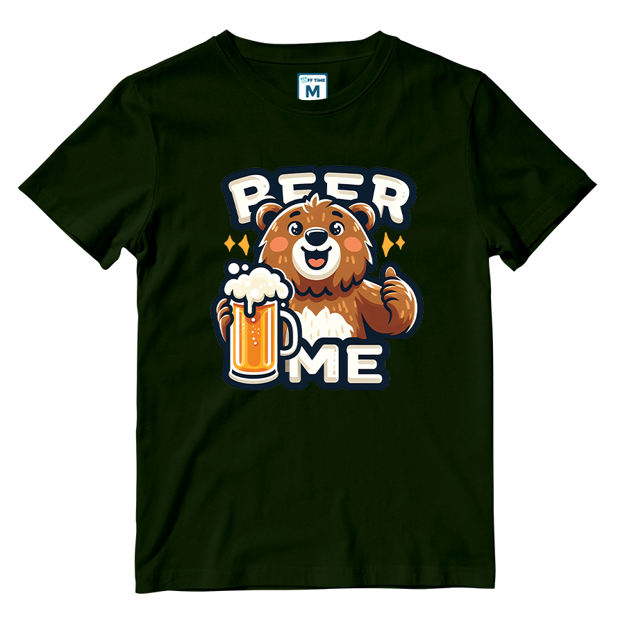 Cotton Shirt: Beer Me