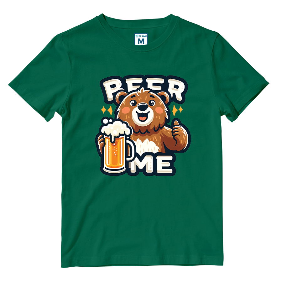 Cotton Shirt: Beer Me
