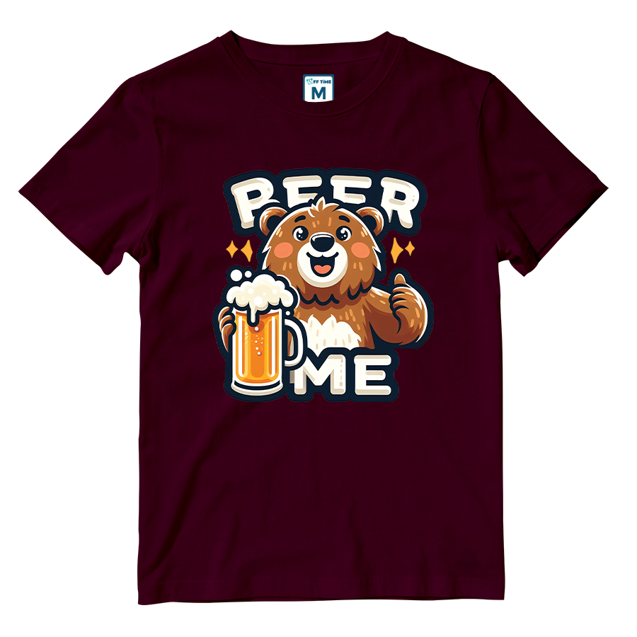Cotton Shirt: Beer Me