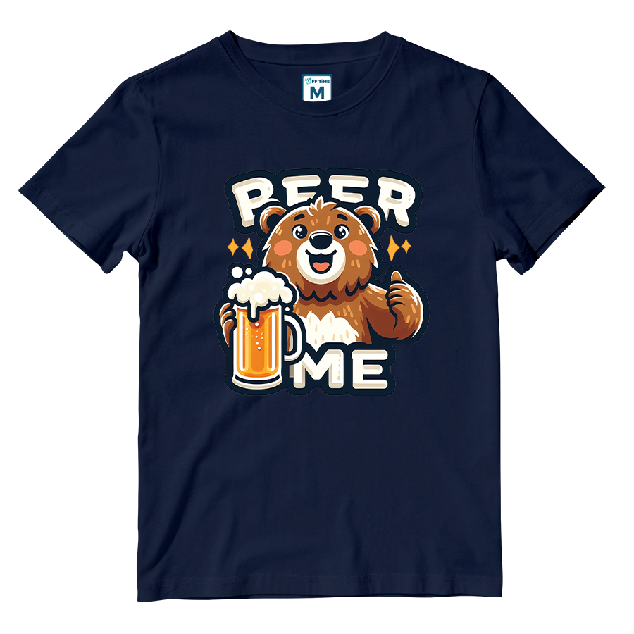 Cotton Shirt: Beer Me