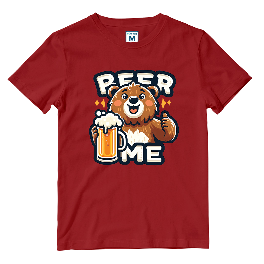 Cotton Shirt: Beer Me