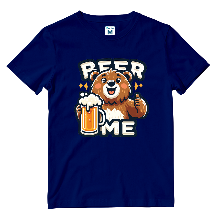 Cotton Shirt: Beer Me