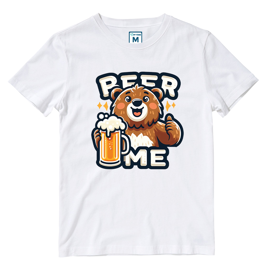 Cotton Shirt: Beer Me
