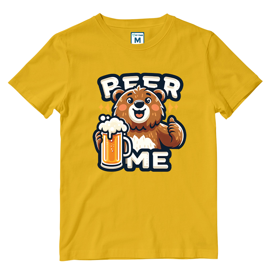 Cotton Shirt: Beer Me