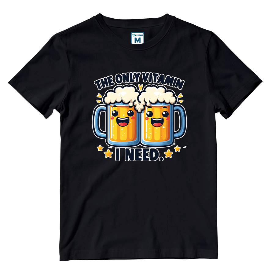 Cotton Shirt: Beer Vitamin