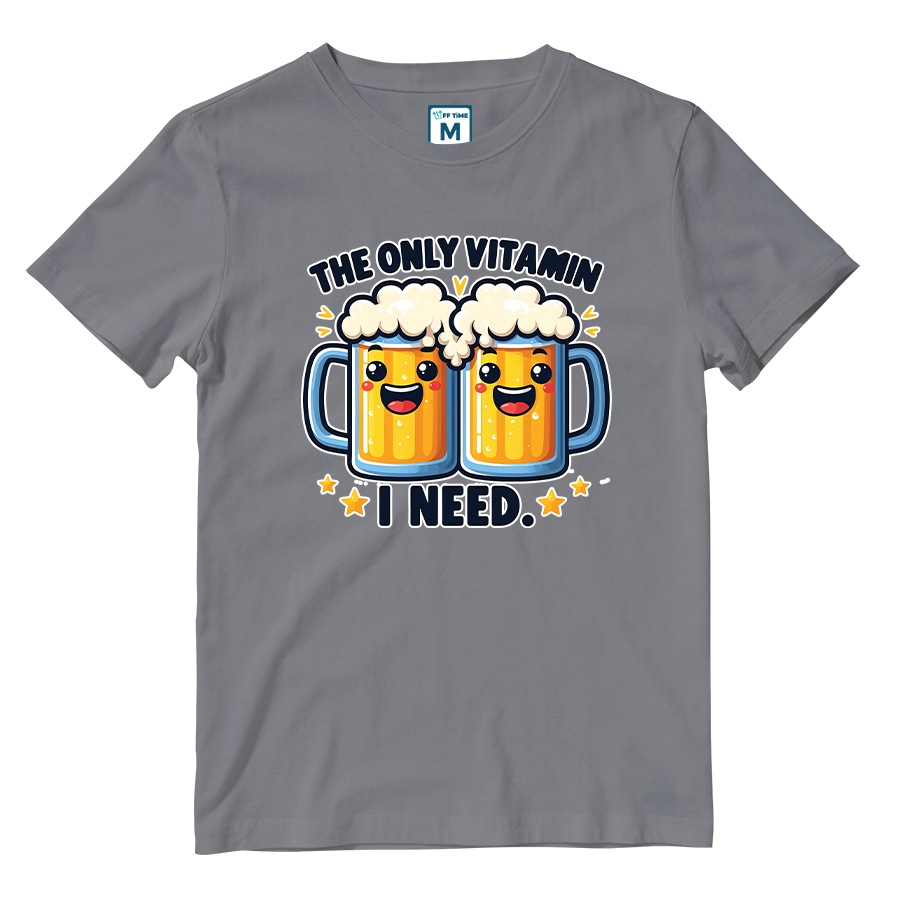 Cotton Shirt: Beer Vitamin