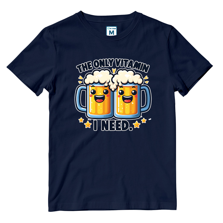 Cotton Shirt: Beer Vitamin