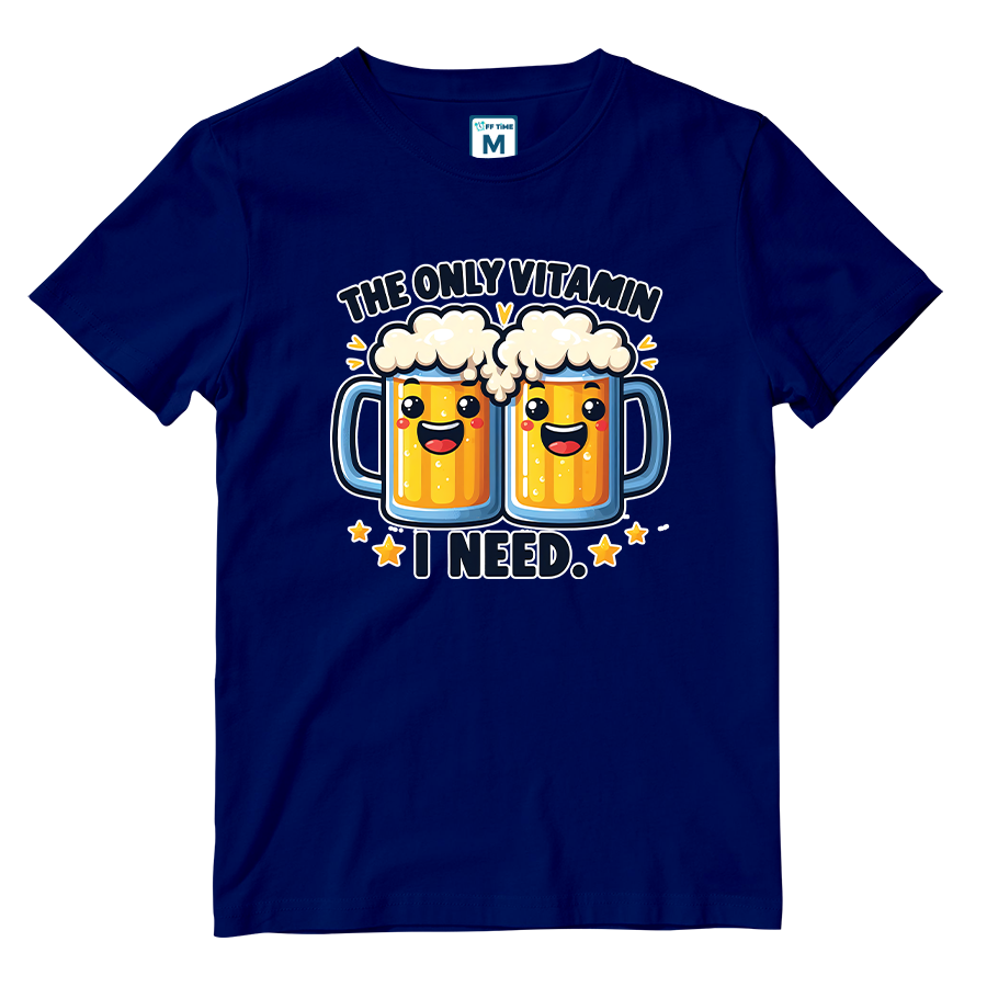Cotton Shirt: Beer Vitamin