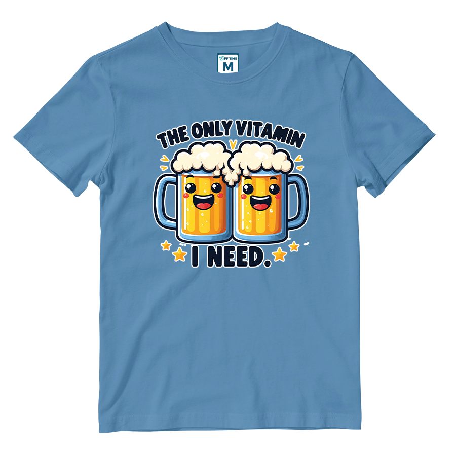 Cotton Shirt: Beer Vitamin