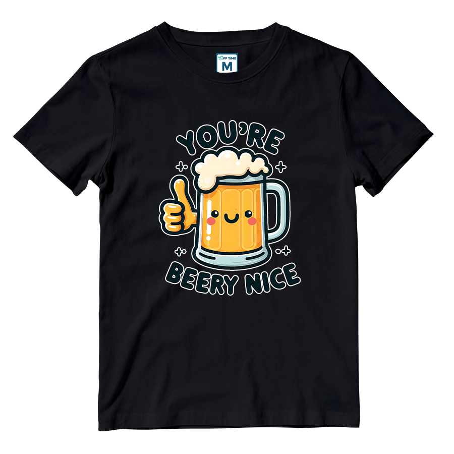 Cotton Shirt: Beery Nice