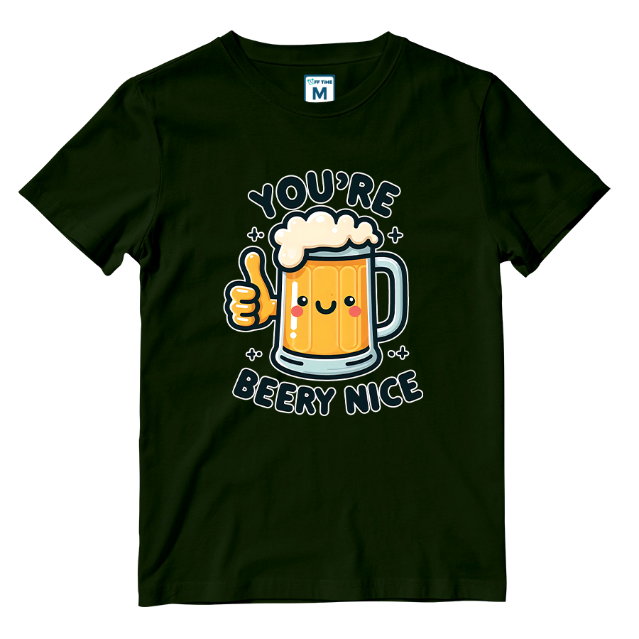 Cotton Shirt: Beery Nice