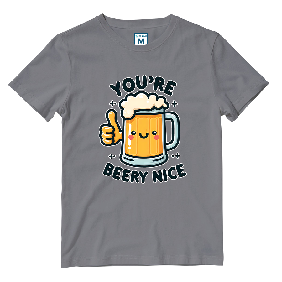 Cotton Shirt: Beery Nice
