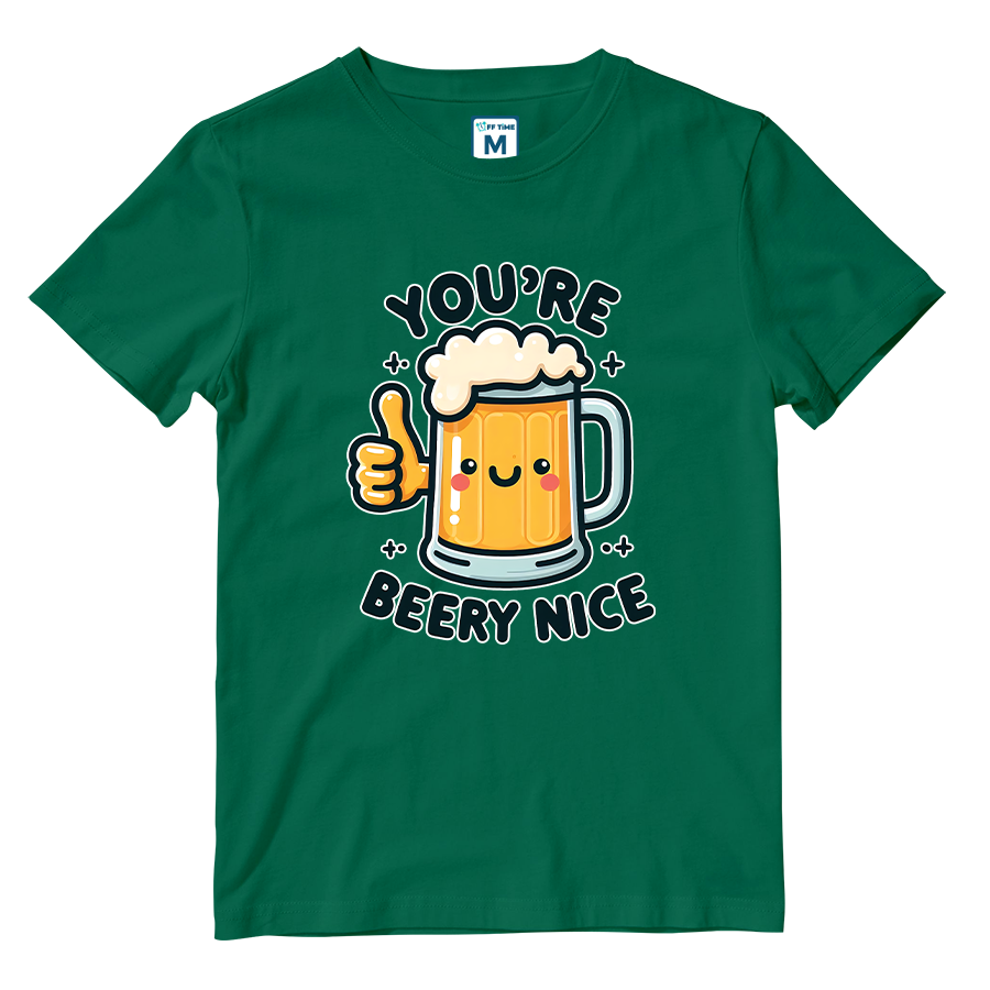 Cotton Shirt: Beery Nice