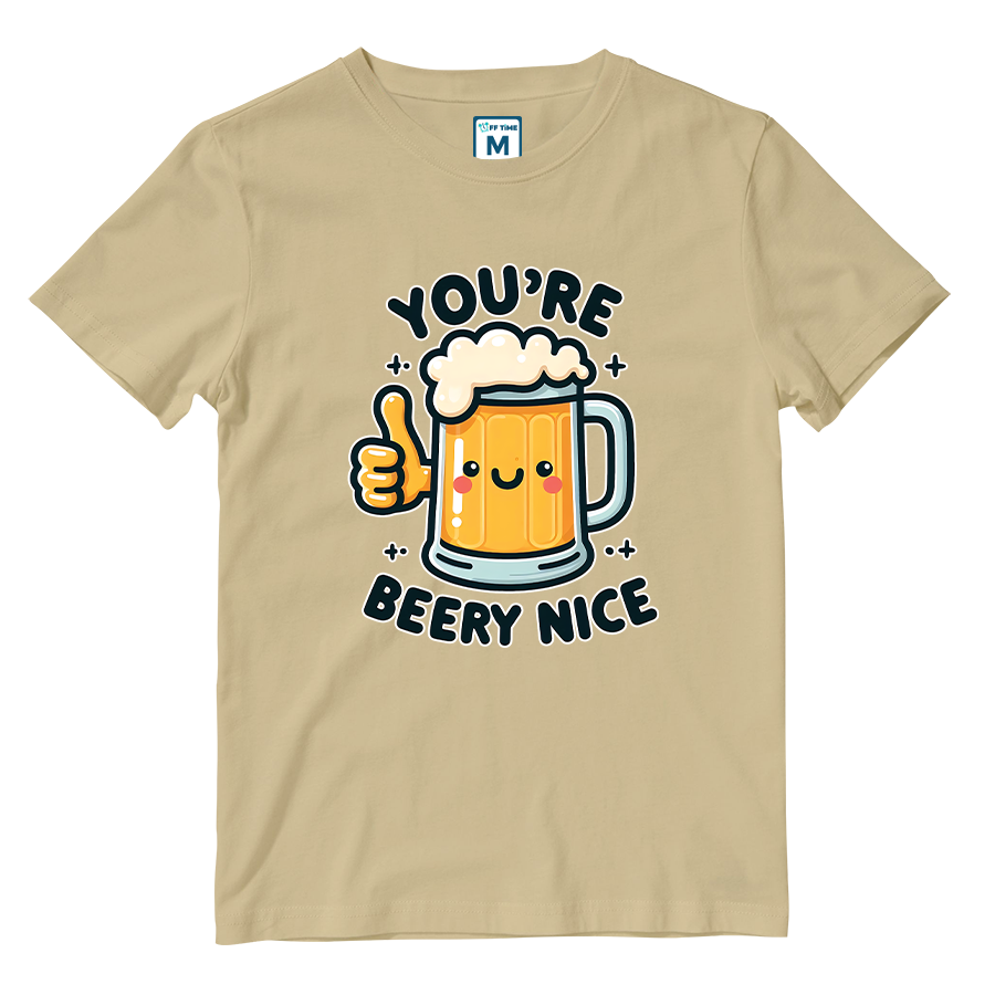 Cotton Shirt: Beery Nice