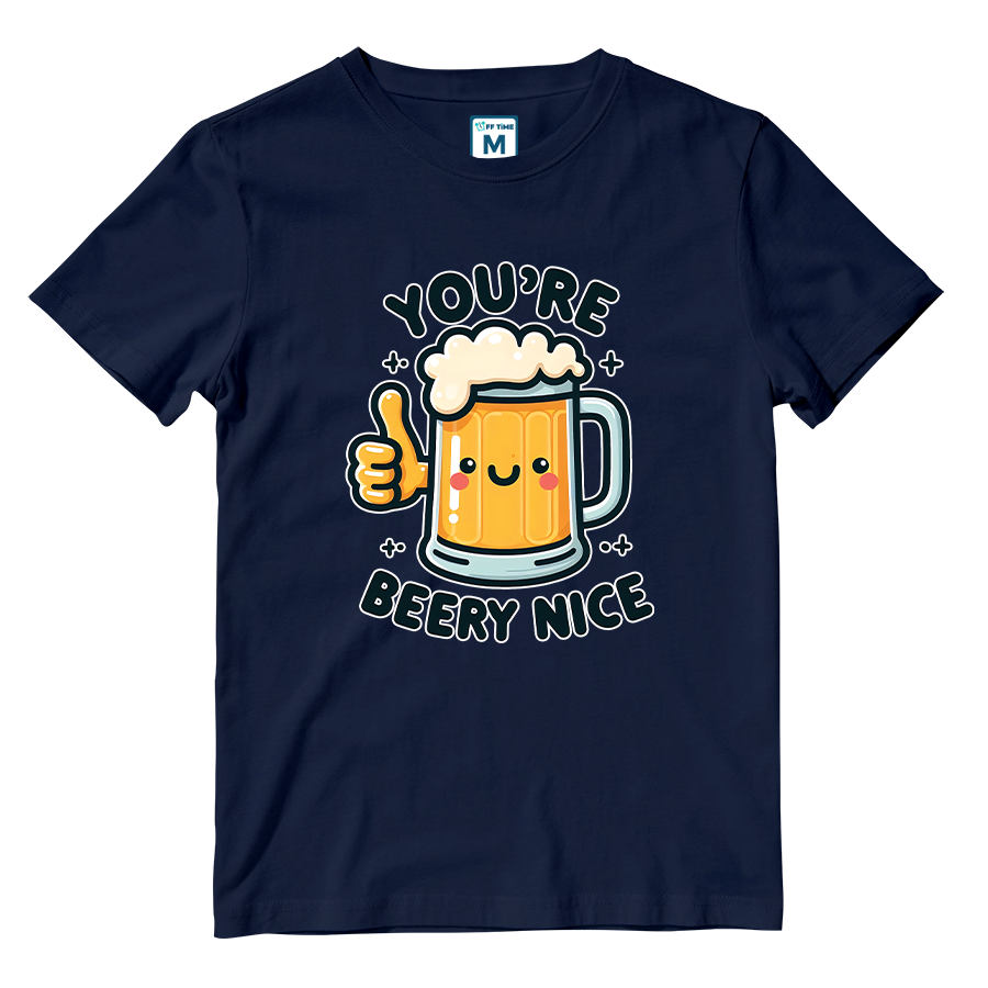 Cotton Shirt: Beery Nice