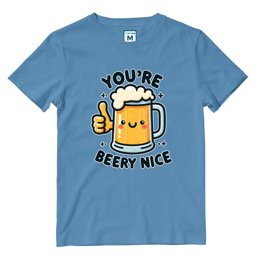 Cotton Shirt: Beery Nice